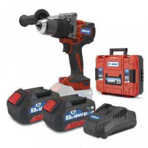 Taladro atornillador percutor a batería 150 Nm 5,0 Ah