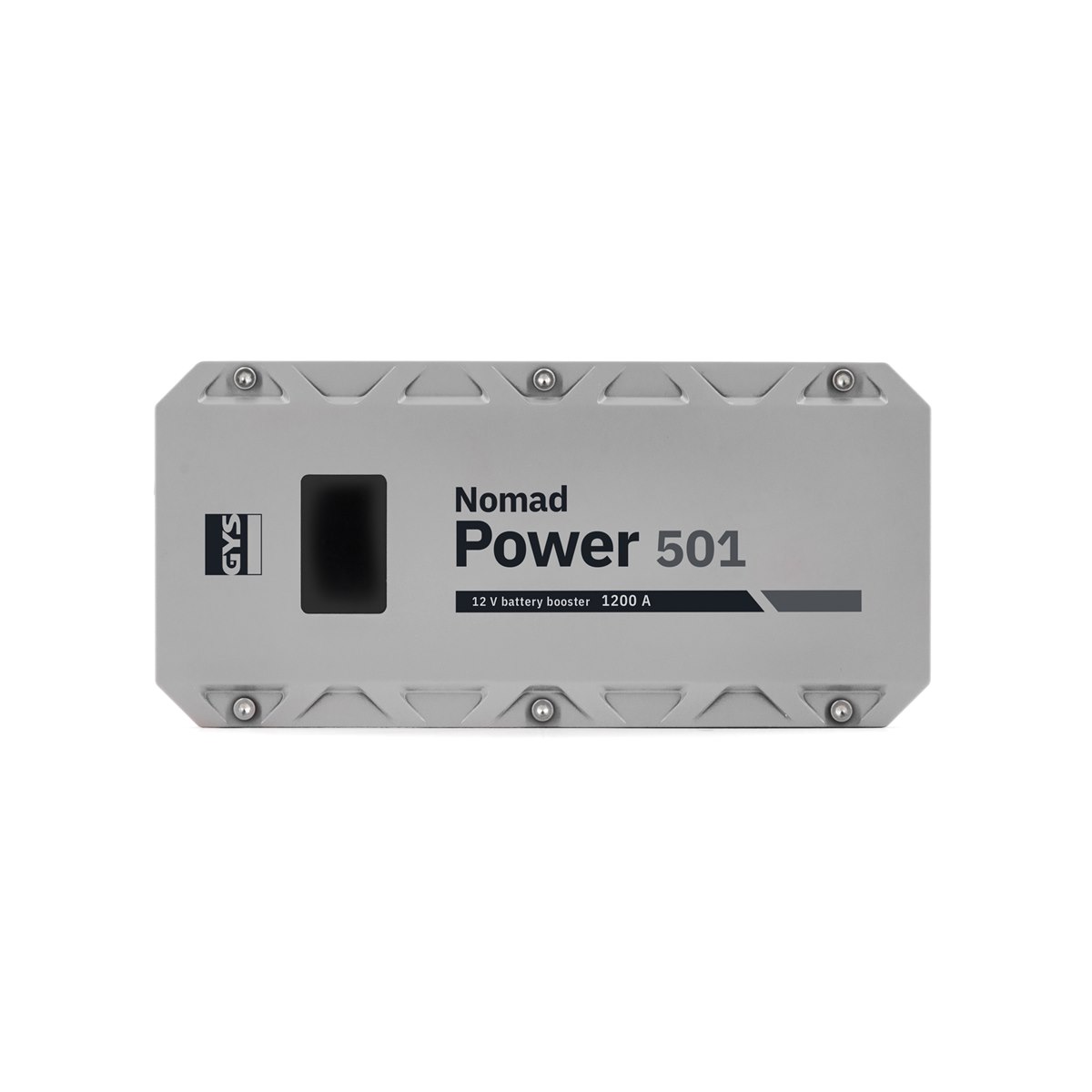 Arrancador de batería GYS NOMAD POWER 501, vista frontal